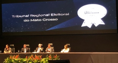 TRE-MT recebe Selo Prata no Pr&ecirc;mio CNJ de Qualidade 2019