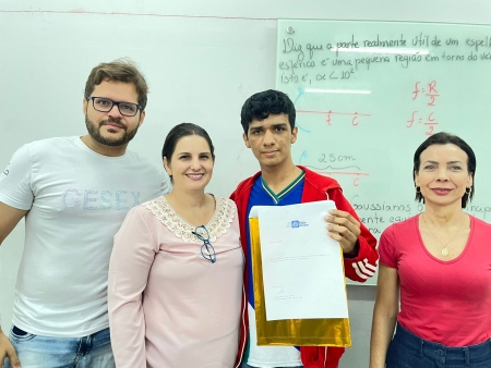 Estudante de Cocalinho &eacute; selecionado em Programa de interc&acirc;mbio