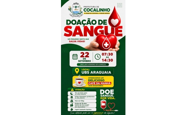 Doação de Sangue - Um pequeno Gesto que Salva Vidas