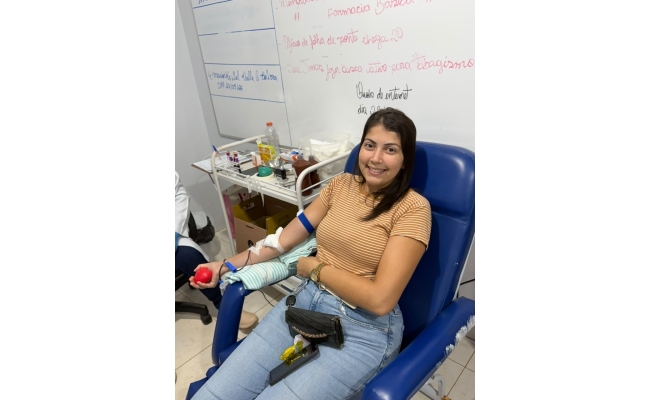 Campanha de Doação de Sangue é realizada com sucesso