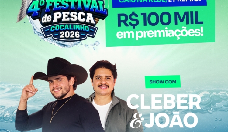 4º Festival de Pesca Cocalinho MT - 2026