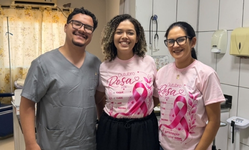 Outubro Rosa: Ação especial de prevenção e cuidado à saúde da mulher no PSF Padre Cunha