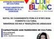 EDITAL DE CHAMAMENTO PÚBLICO Nº 001/2026 FOMENTO CULTURAL MEMÓRIAS DO RIO E TRADIÇÕES DO ARAGUAIA